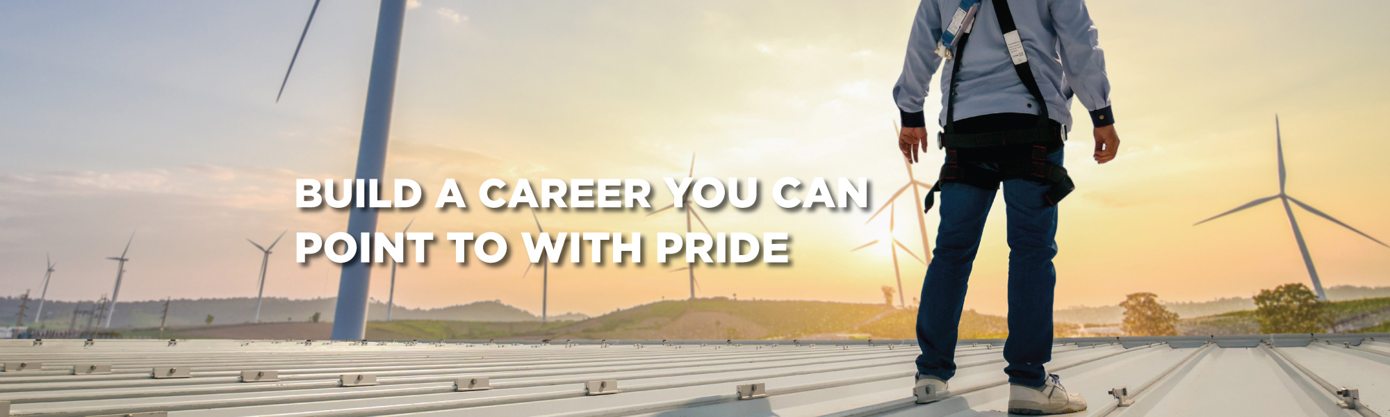 Build a career you can point to with pride