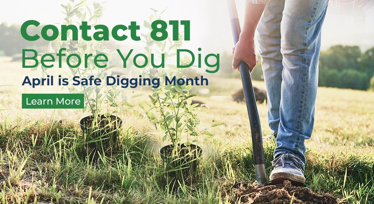 Contact 811 Before You Dig