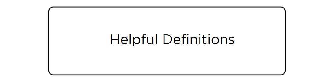 Helpful definitions bill section - detail