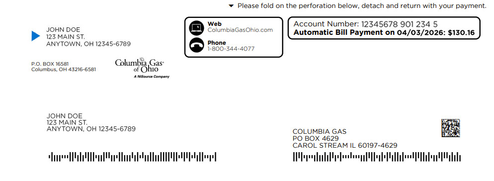 Bill make payment section - main