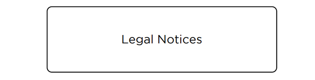 Bill legal notices section - details