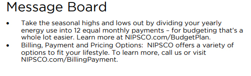 Understanding Your Bill - NIPSCO