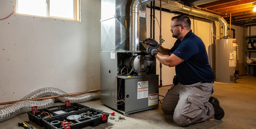 Furnace installation