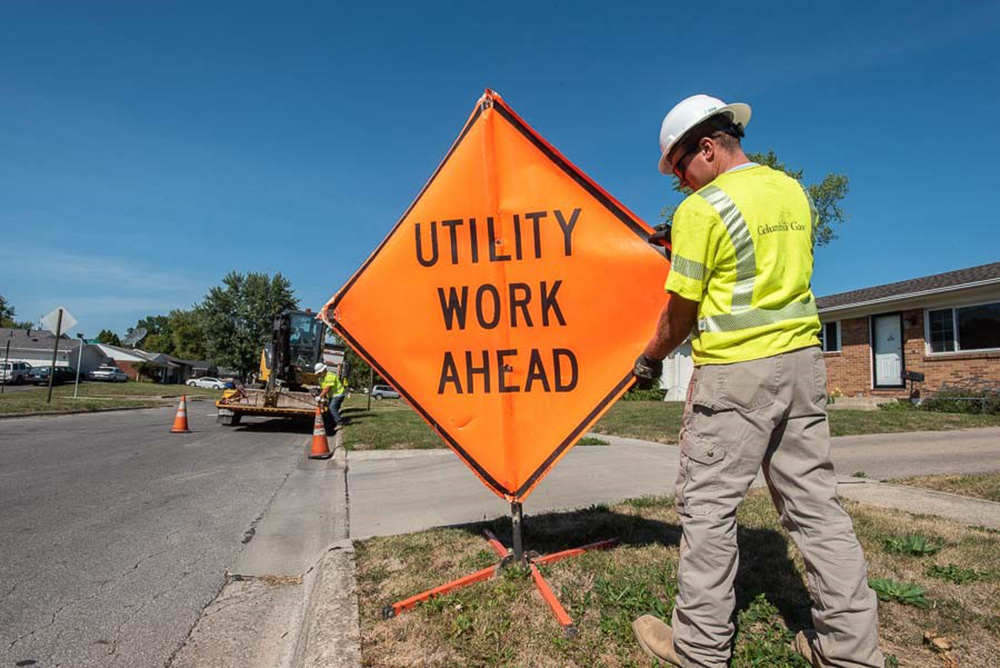 Utility Work Ahead