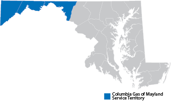 Maryland Service Territory Map