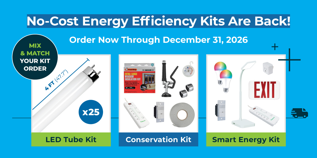 No-cost Energy Efficiency Kits are back