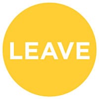 Leave icon